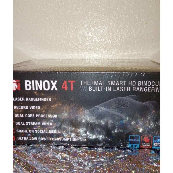 ATN Binox 4T (384 1.25-5X) THERMAL SMART HD BINOCULAR LASER W/ RANGEFINDER - Picture 3 of 6